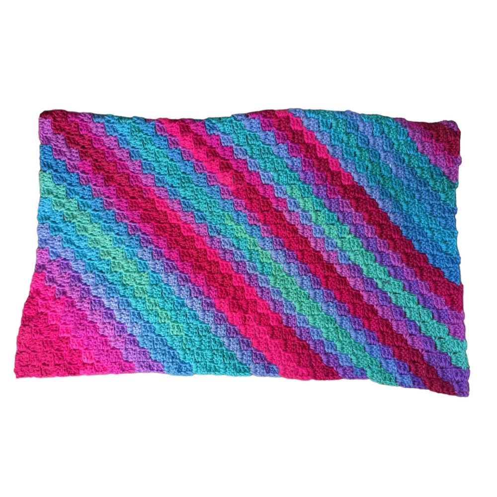 Baby Blanket Handmade Crochet Security Blanket